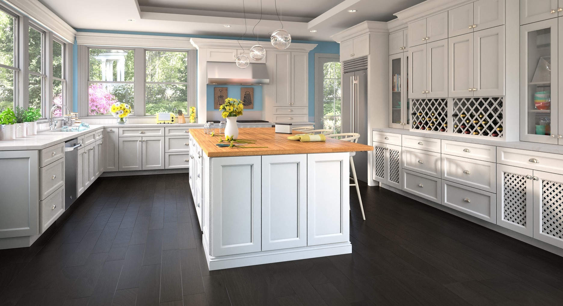 Cabinet Refacing Upgrade Your Cabinets Look Colorwheel Painting